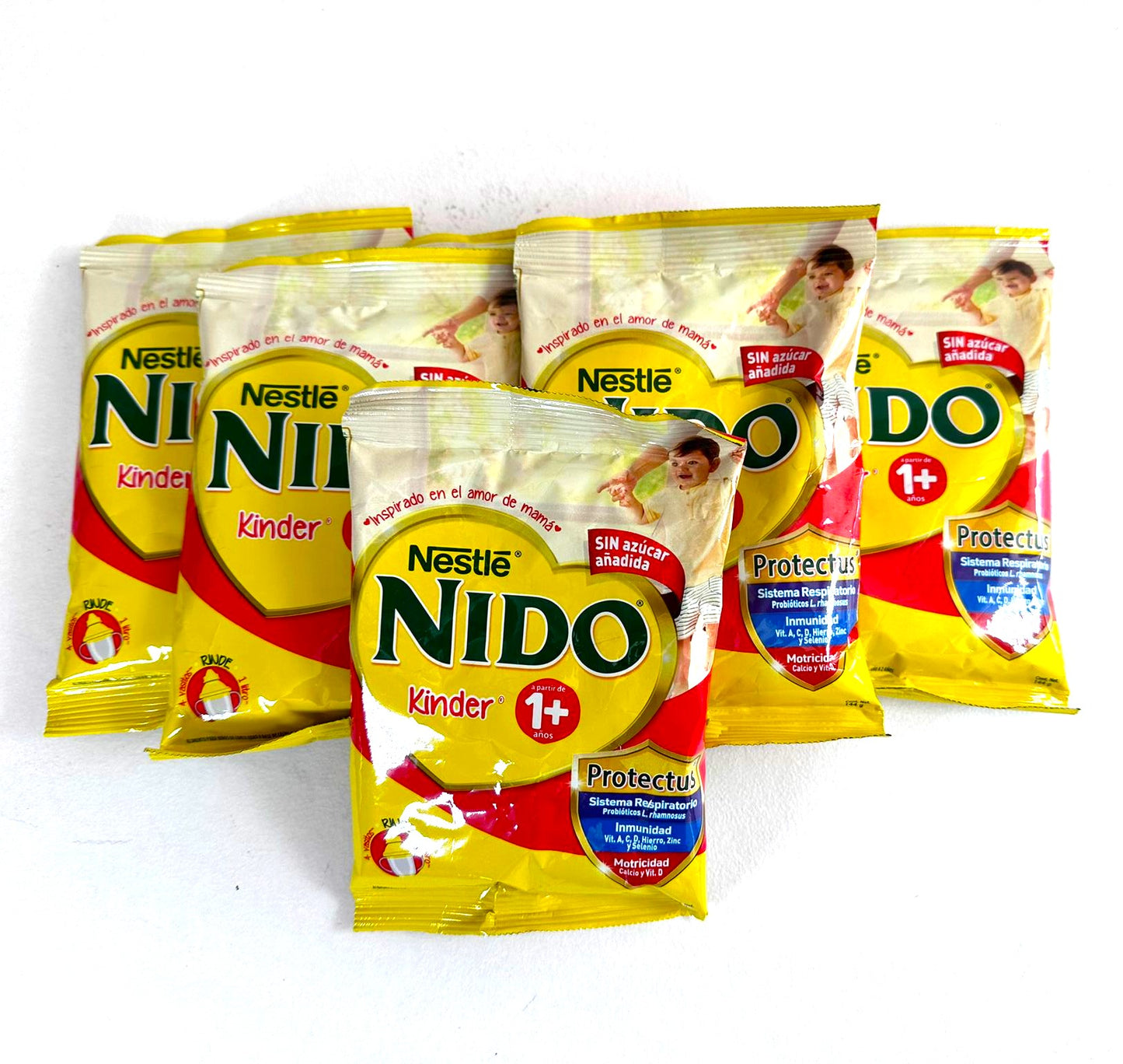 6-Pk Nestlé Powdered Milk Ages 1-3 / Nido Leche Polvo 1-3 Años. 144g/5oz