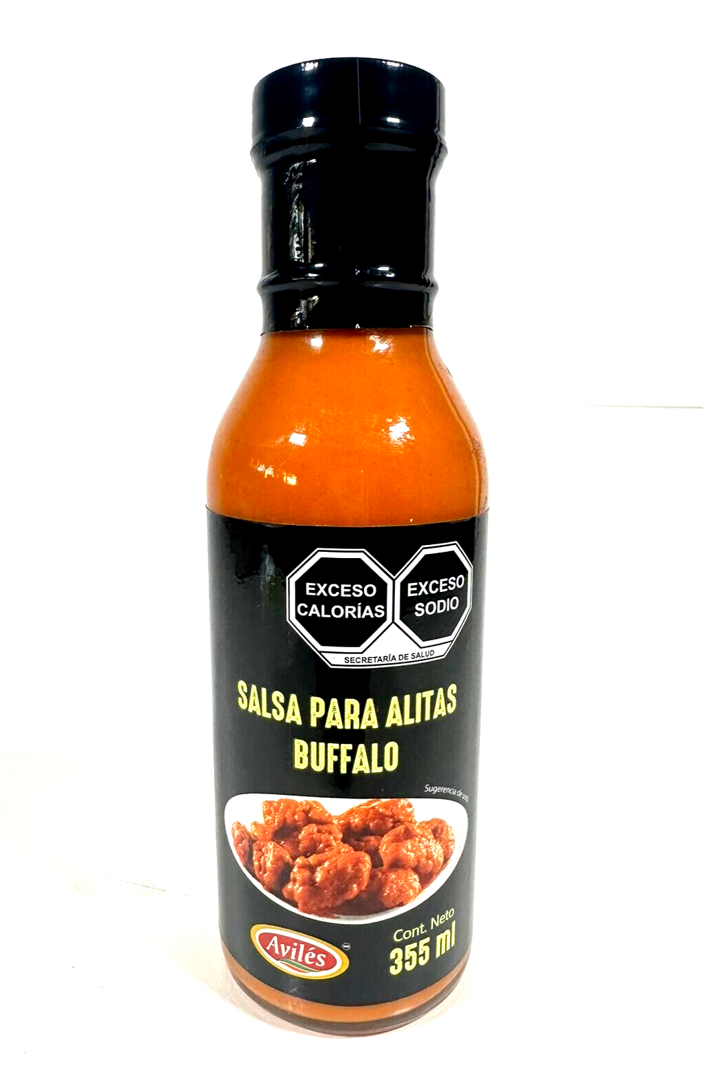 Aviles Salsa P/Alitas Buffalo/Aviles Wings Buffalo Sauce 355ml/12oz