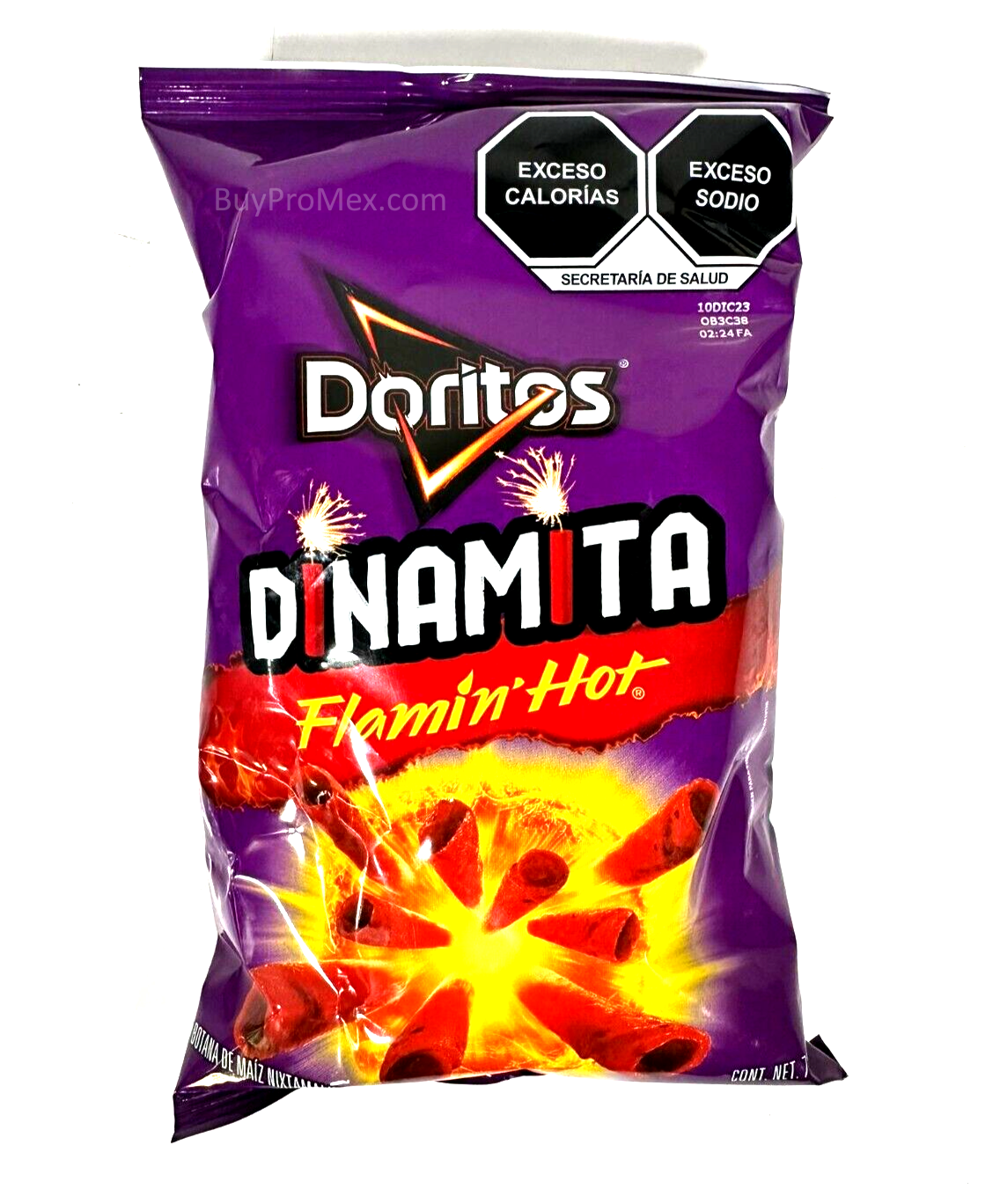 6-Pk Doritos Dinamita Famin' Hot 70gr/2.46oz