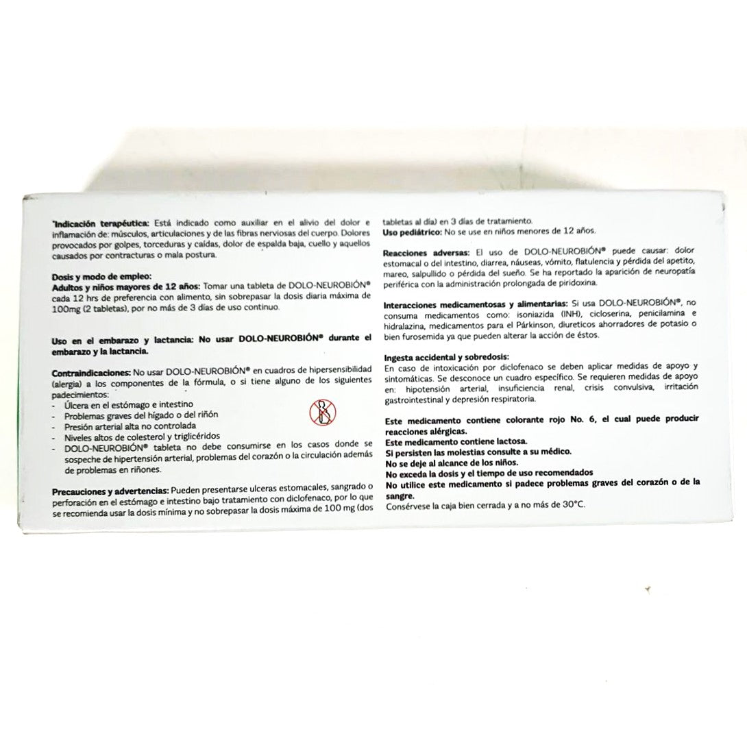 Dolo-Neurobion Complex B  5 Tablets