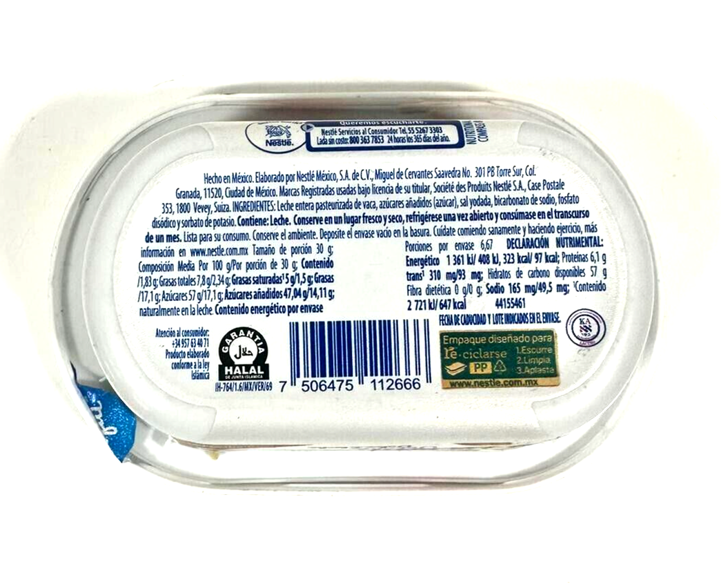 4-Pk Nestle La Lechera Dulce de Leche Untable 200g/7.05oz