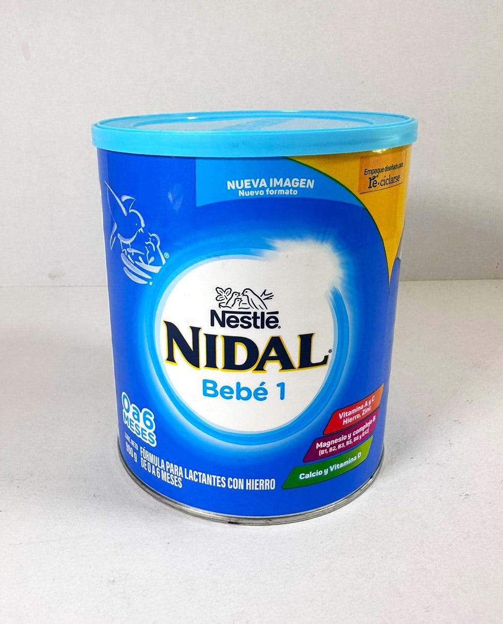 Nestlé Nidal 1 Lait bébé 1er âge en poudre de 0 à 6 mois - Boîte