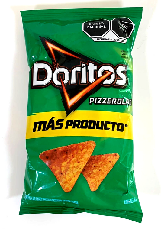 6-Pk Mexican Doritos Pizzerolas Pizza Flavored Doritos 61gr/2.15oz