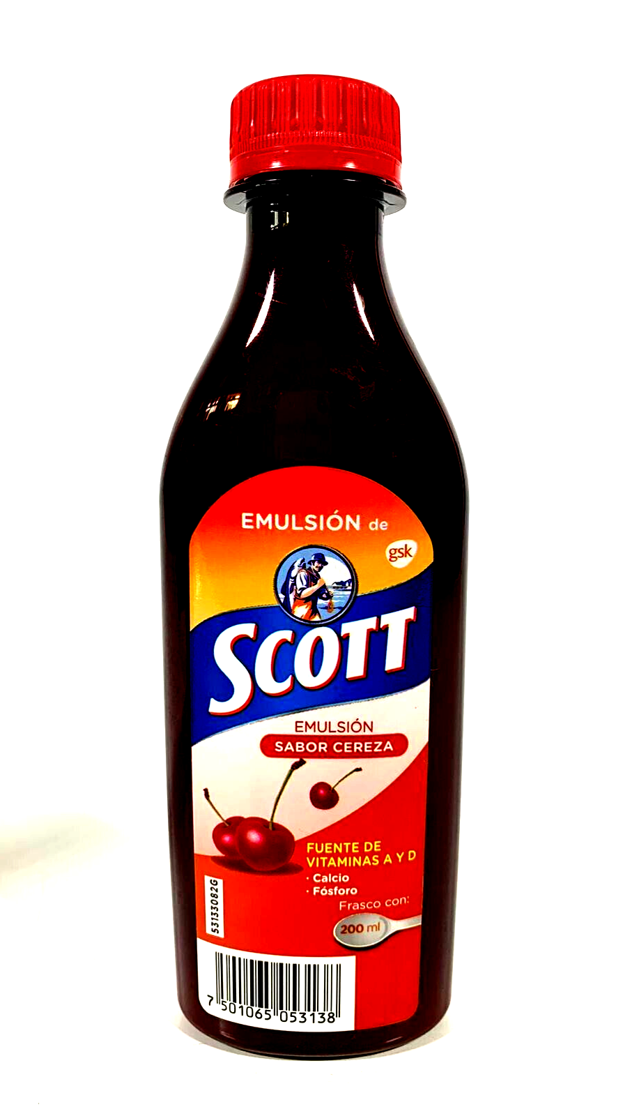 EMULSION DE SCOTT cherry Flavor Scott Emulsion 200 ml $13.00 - PicClick
