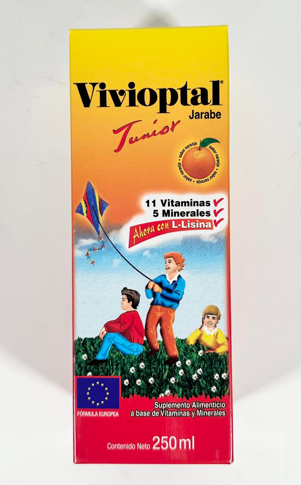 Vivioptal Teen Orange Flavored Nutritional Supplement Syrup 250ml/8.45 fl. oz