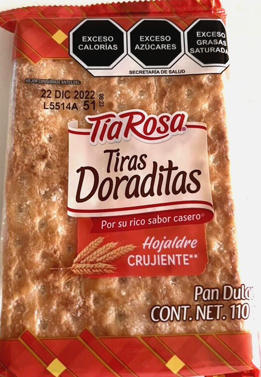 6-Pk Tia Rosa Doraditas Puff Pastry/ Tia Rosa Doraditas110gr