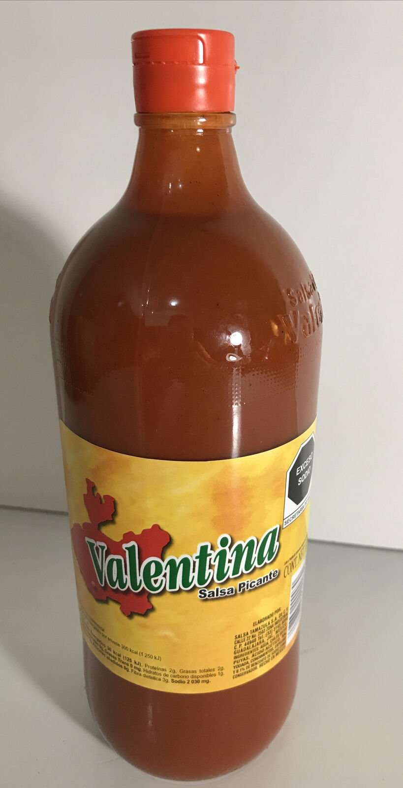 VALENTINA Mexican Hot Sauce / Salsa Valentina 1L / 34Oz