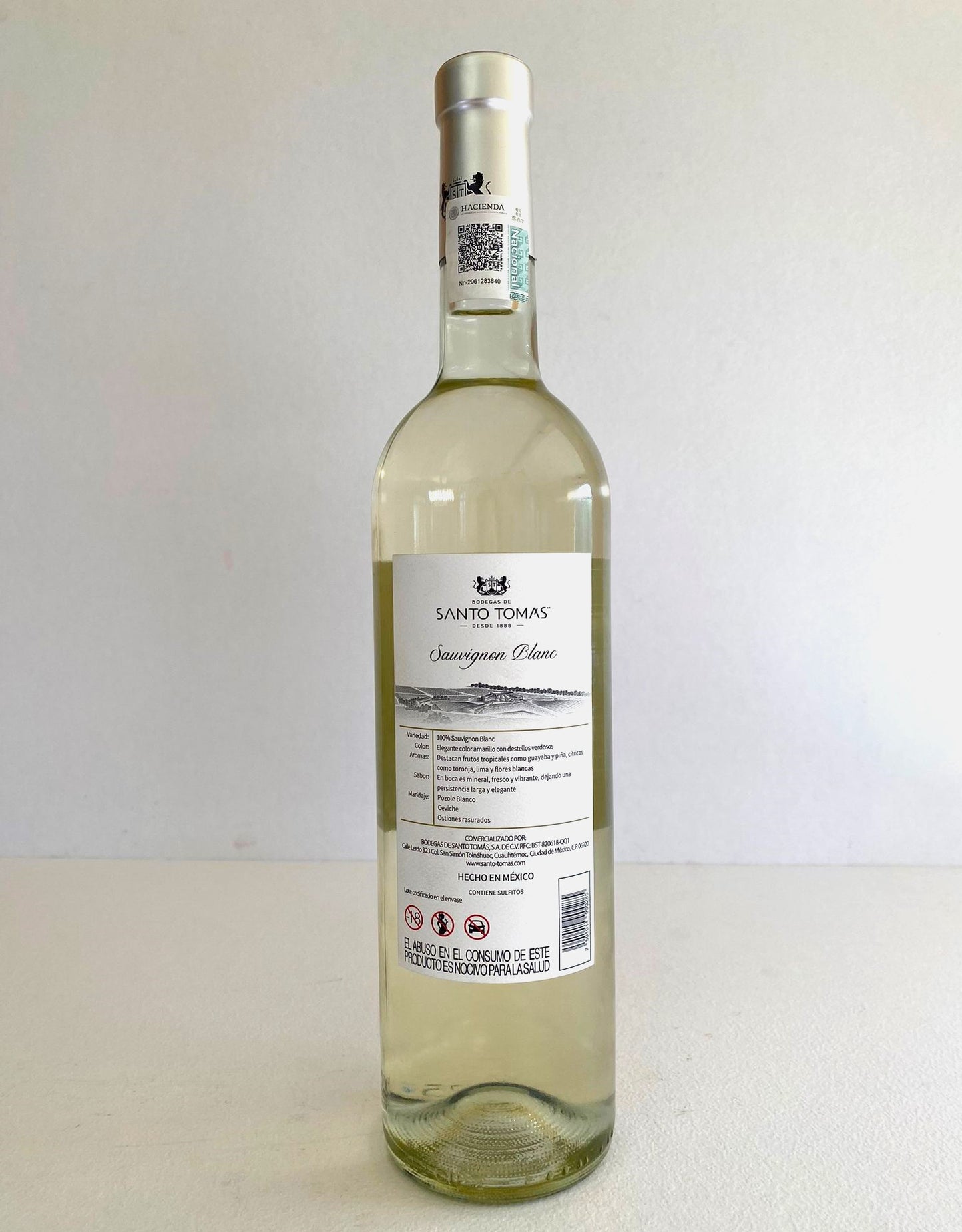 Sauvignon Blanc 2022 Bodegas De Santo Tomas 750ml