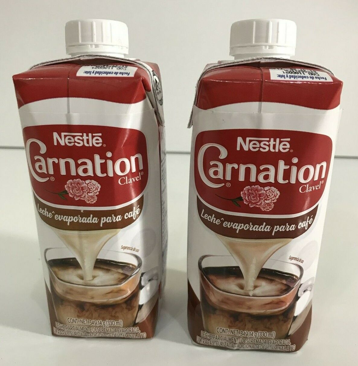 4-Pack Nestle Carnation Evaporated Milk / Carnation Mexicana P/ Cafe 11 fl oz