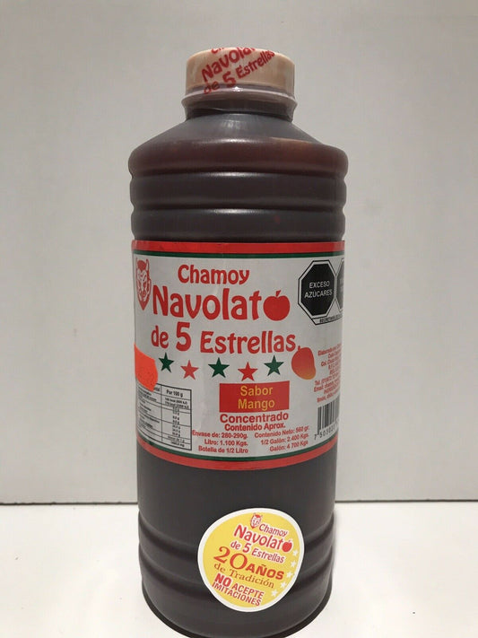 Chamoy Navolato Sauce Mango / Navolato Sabor Mango Flavor 560gr/1.4lb