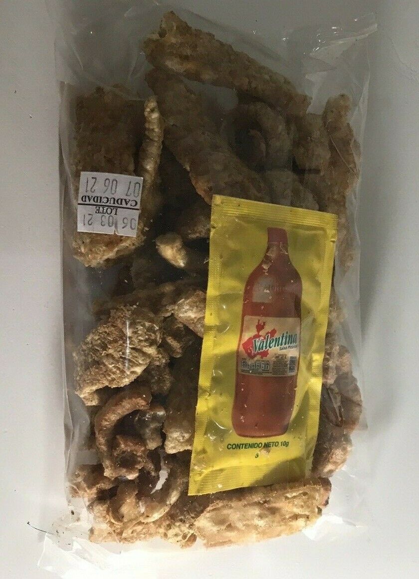 6-Pk Cochi Rico Pork Rinds Snack / Chicharrón Puerco 50gr/1.76oz each.