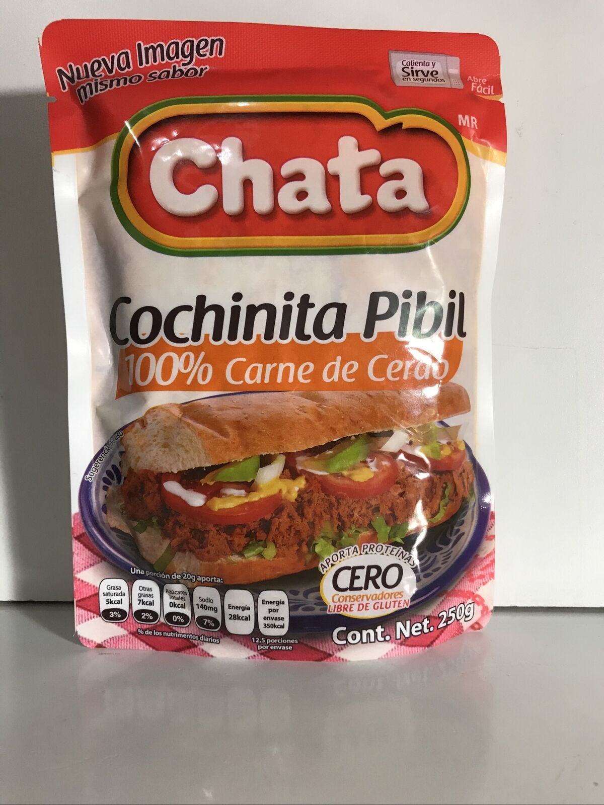 4-Pk Chata Cochinita Pibil Mexican Traditional Dish 250g/7oz