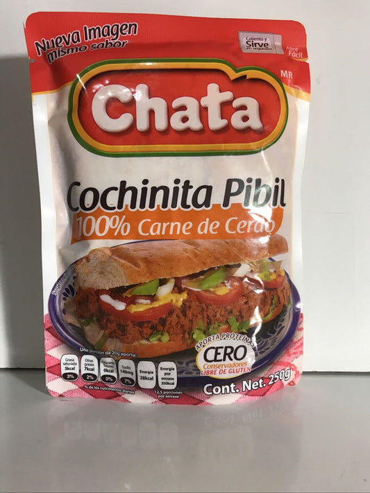 4-Pk Chata Cochinita Pibil Mexican Traditional Dish 250g/7oz