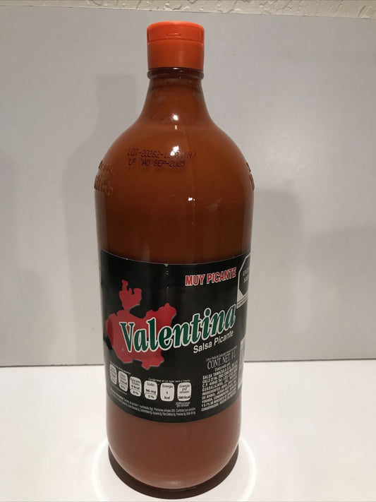 Valentina Mexican Hot Sauce / Salsa Valentina, 1L /33.81fl oz.