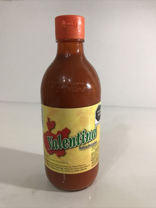 4-Pack Valentina Mexican Hot Sauce / Salsa Valentina 370ml/12.5 oz.