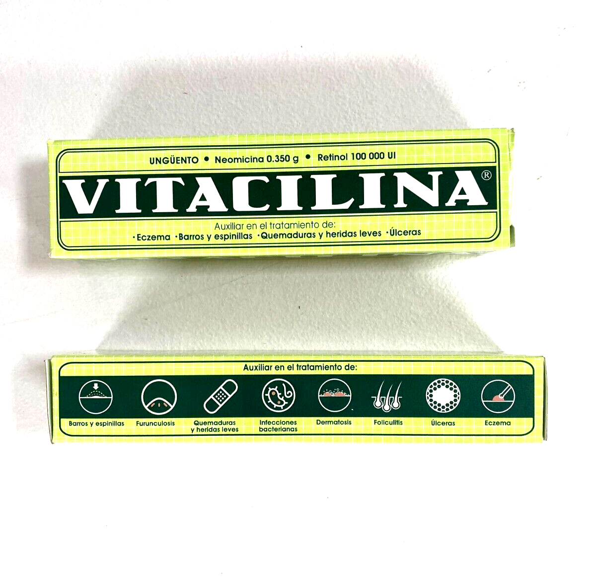 2-Pk Vitacilina Skin Ointment w/Retinol 28gr/.98oz