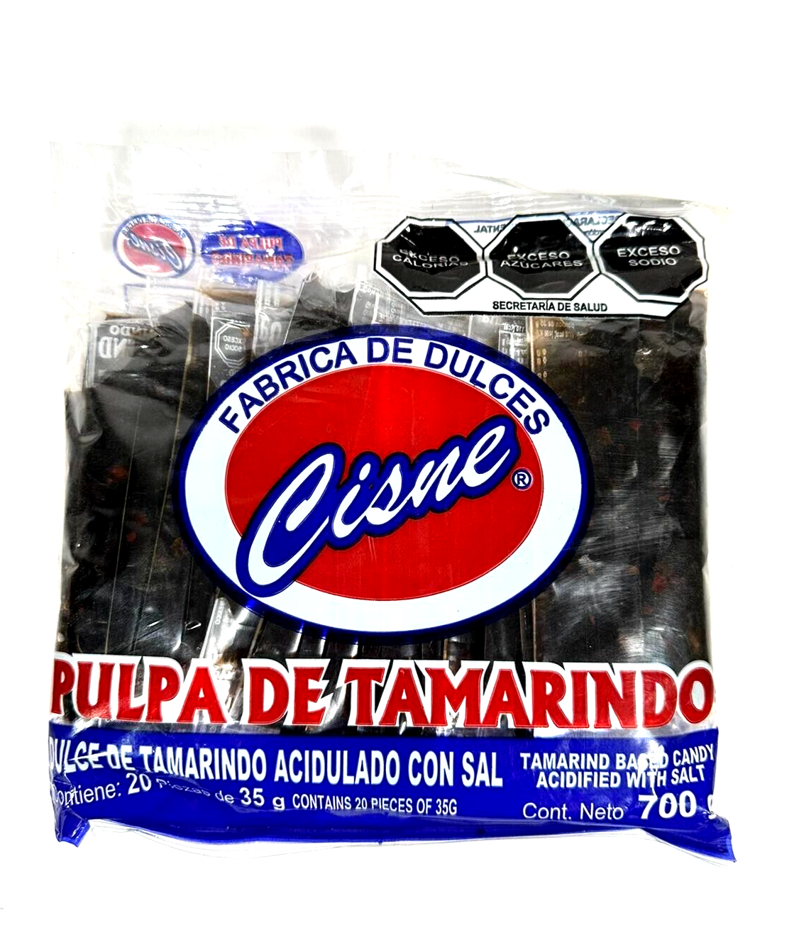 Cisne Mexican Tamarind Pulp/ Pulpa Tamarindo Cisne 700g/20 Pcs