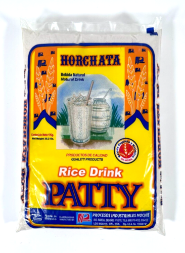 Horchata Patty Traditional Rice Drink/ 1Kg/35.2 Oz  (Makes 151 servings!)