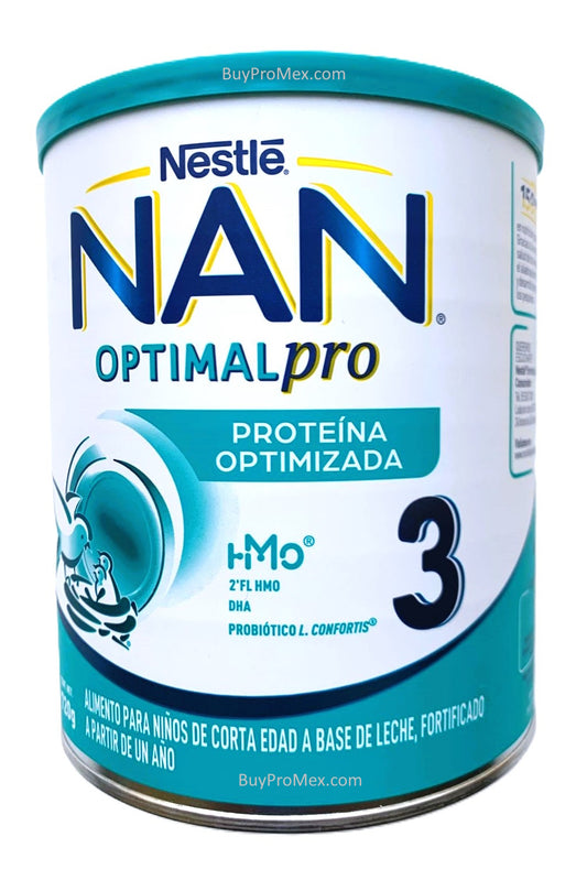 NESTLE NAN OPTIMAL PRO 3 Baby Formula w/probiotics & iron 1yr &up 720gr /25.4oz