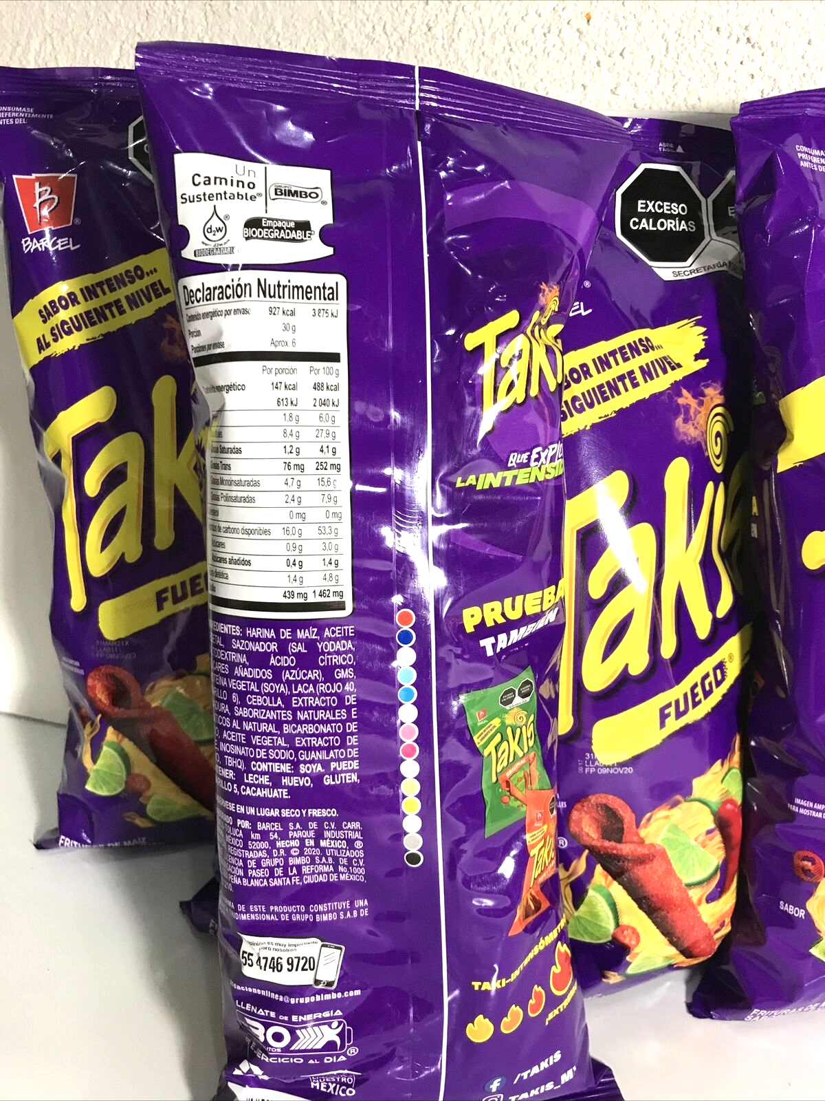 Takis Fuego Tortilla Chips (18 x 90 gr.) - Five Star Trading Holland