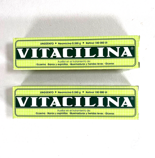 2-Pk Vitacilina Skin Ointment w/Retinol 28gr/.98oz